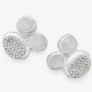 Ippolita Onda Cluster Stud Earring with Pave